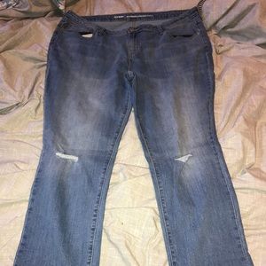 Old navy straight boyfriend jean size 18
